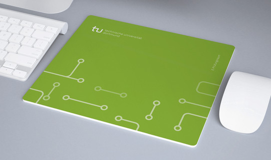 Mouse pad for the electronic-exam-room