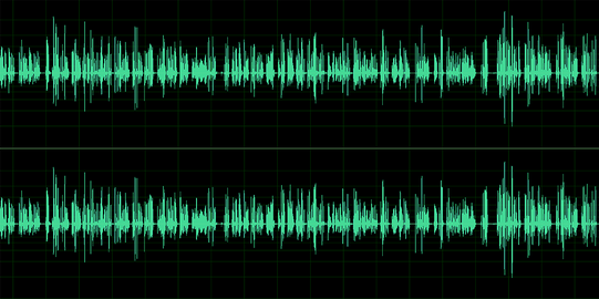 Zwei Audiowellen