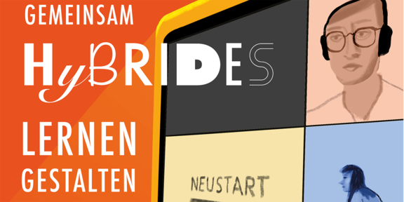 Poster cutout Ausschnitt aus dem Plakat zum DINI-Wettbewerb 2021/22