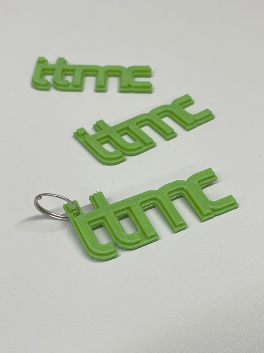 3D-printed ITMC key fobs