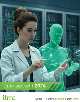 Jahresbericht 2024 Cover von ITMC Jahresbericht 2024