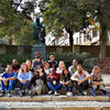 Group picture of SPRING students at the east Germany Excursion.