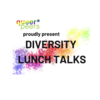 Ein bunter Flyer für den Diversity Lunch Talk