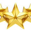 Five gold stars